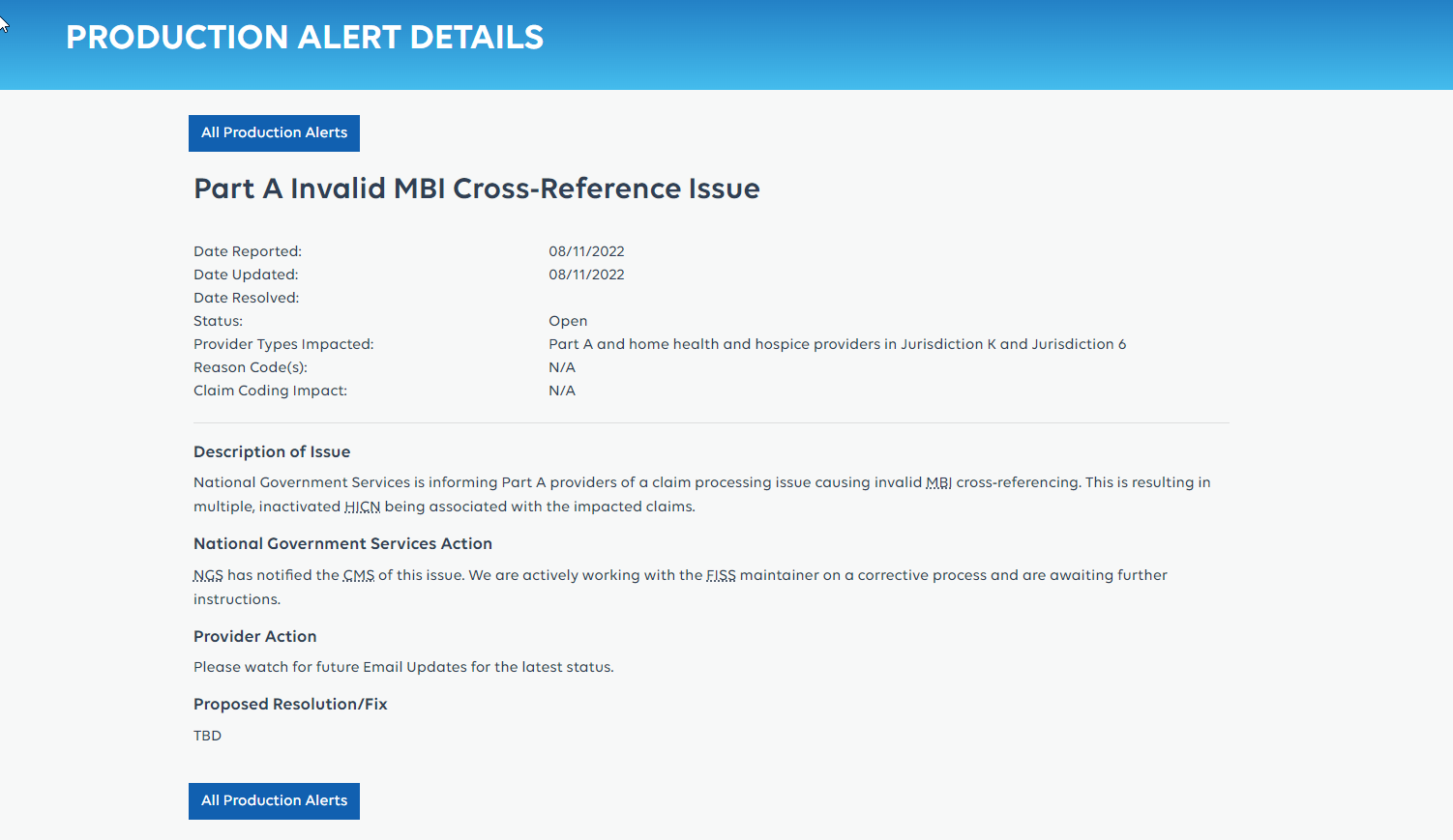 Production Alert Details  NGSMEDICARE and 4 more pages  Work  Microsoft Edge