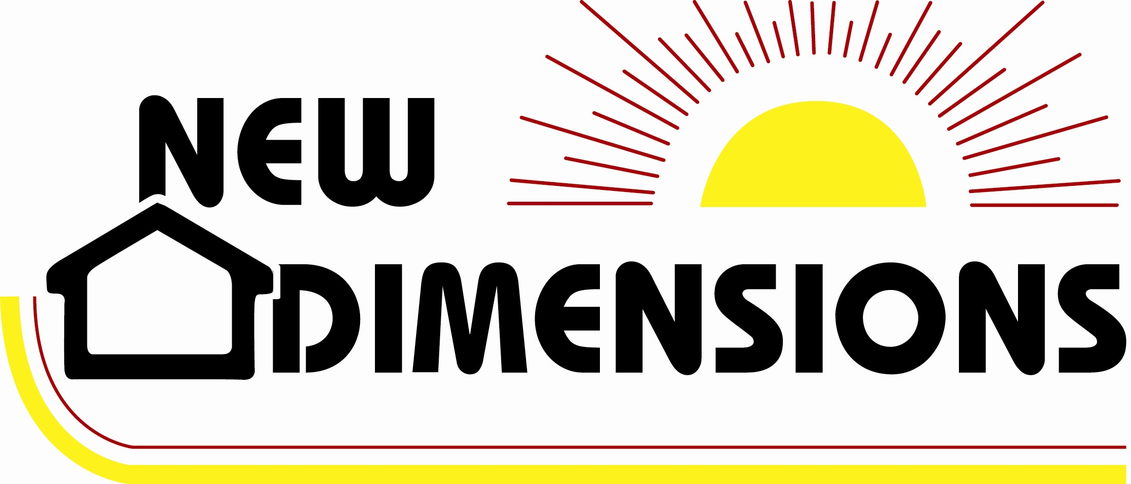 A logo with a sun and text

Description automatically generated